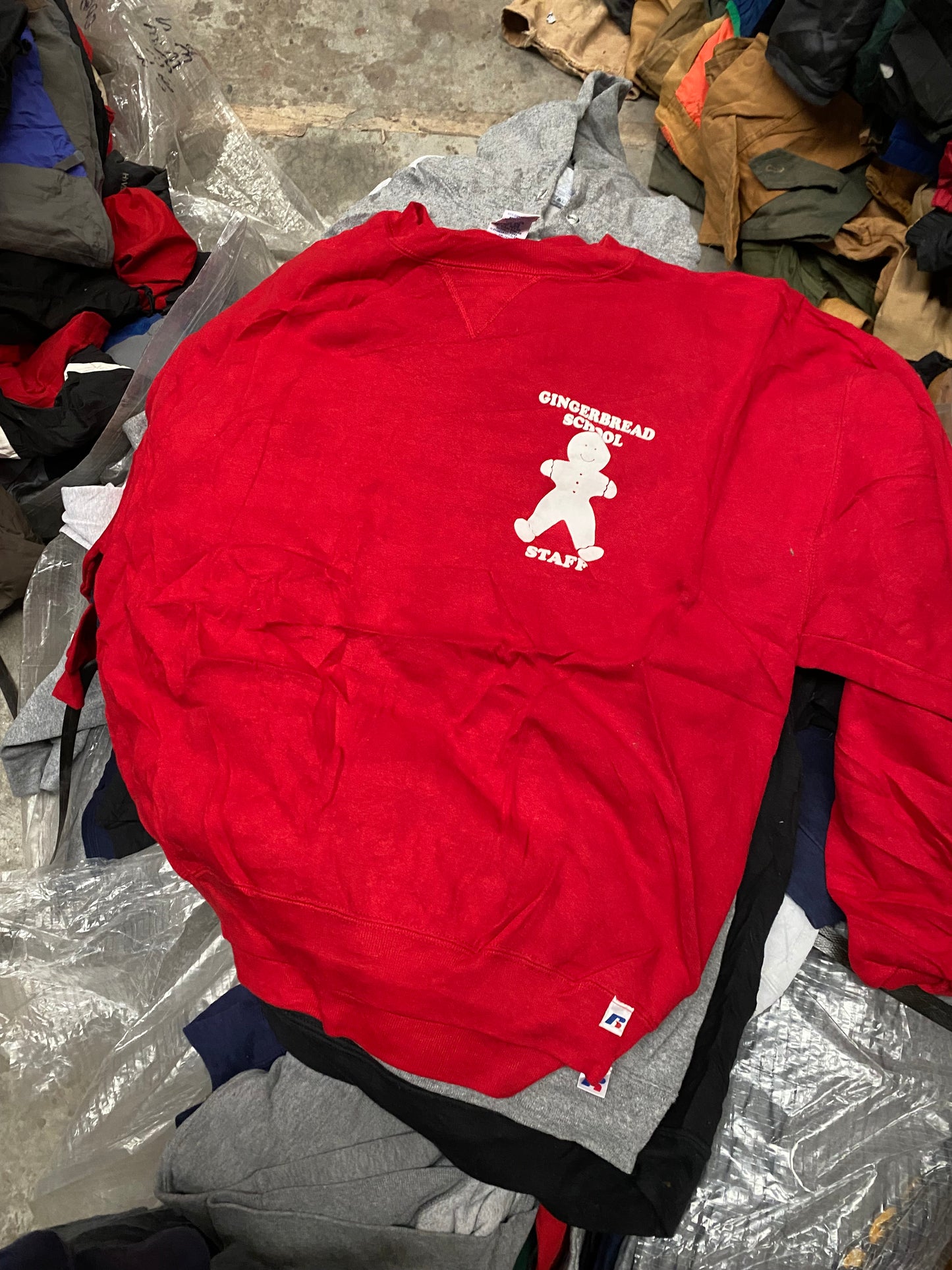 BOX VINTAGE - X25 SWEAT & HOODIES RUSSELL