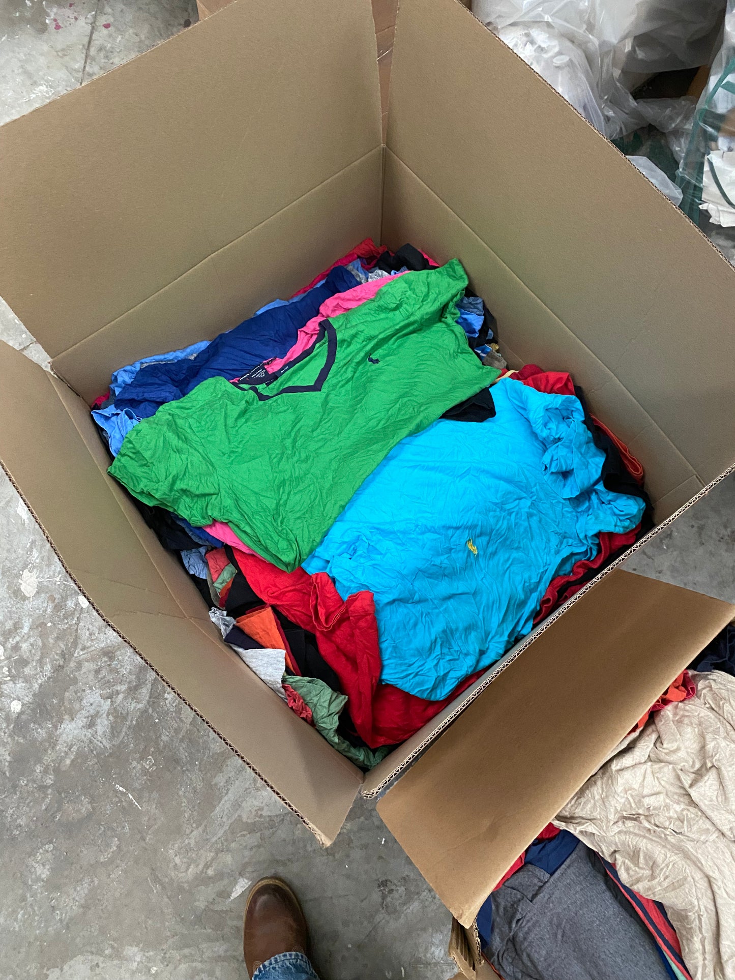 BOX VINTAGE - x25 TEE SHIRT RALPH LAUREN [GRADE B]