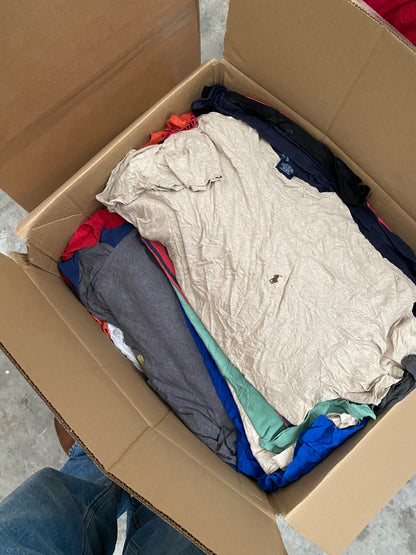 BOX VINTAGE - x25 TEE SHIRT RALPH LAUREN [GRADE B]