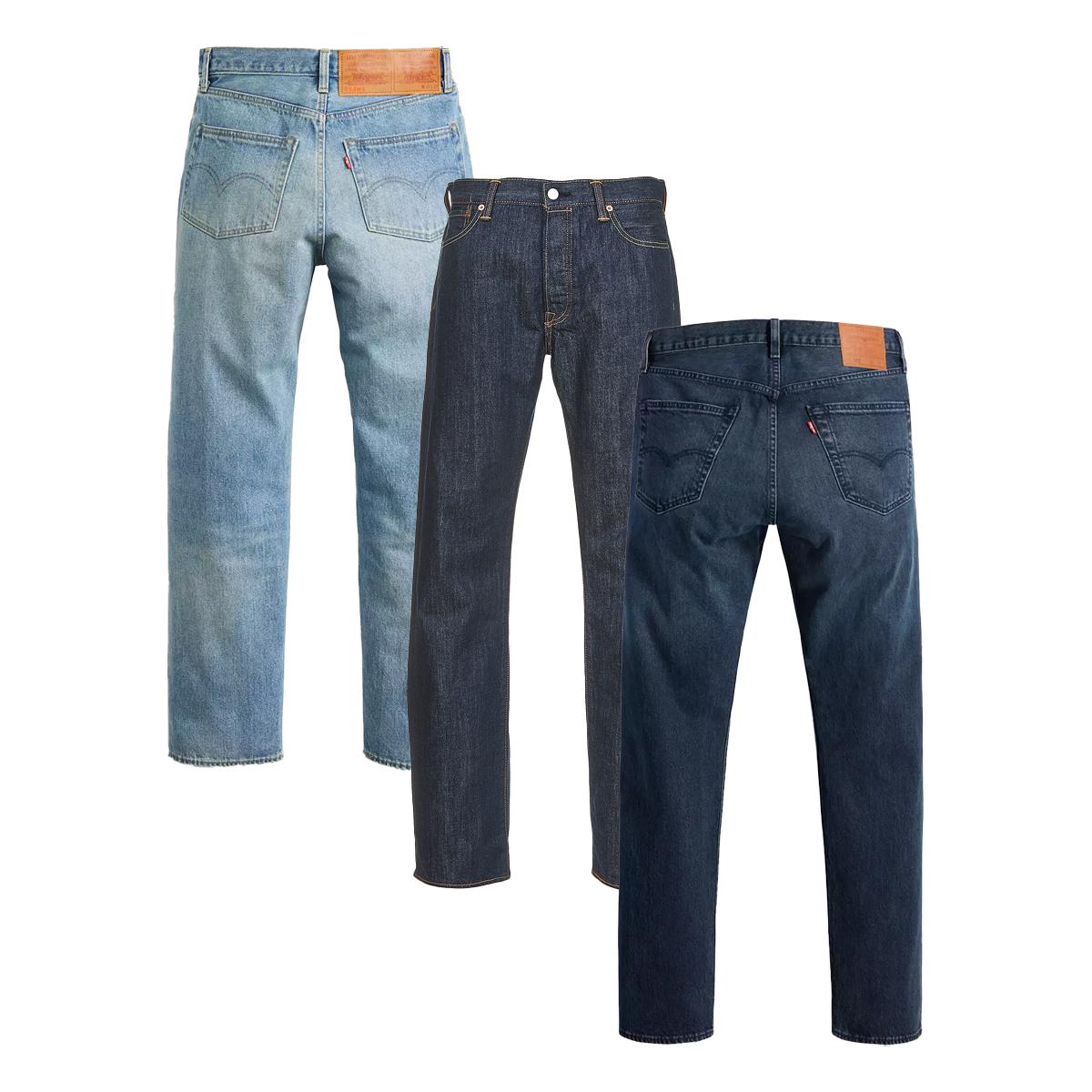 BOX VINTAGE - x25 MIX JEANS LEVI'S (501, 515, 511, 510, 508, 506...)