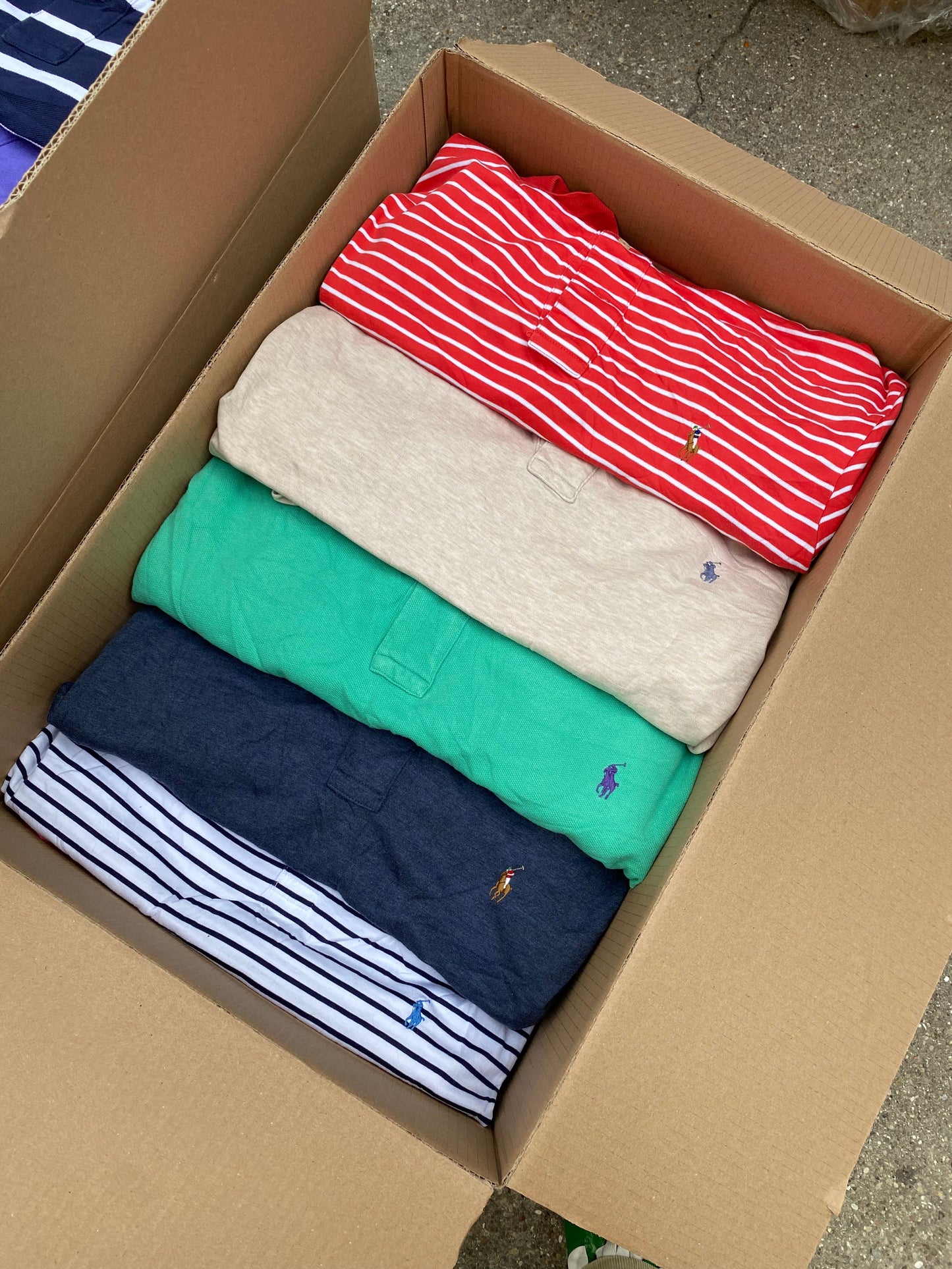 BOX VINTAGE - x25 POLO RALPH LAUREN [GRADE B]