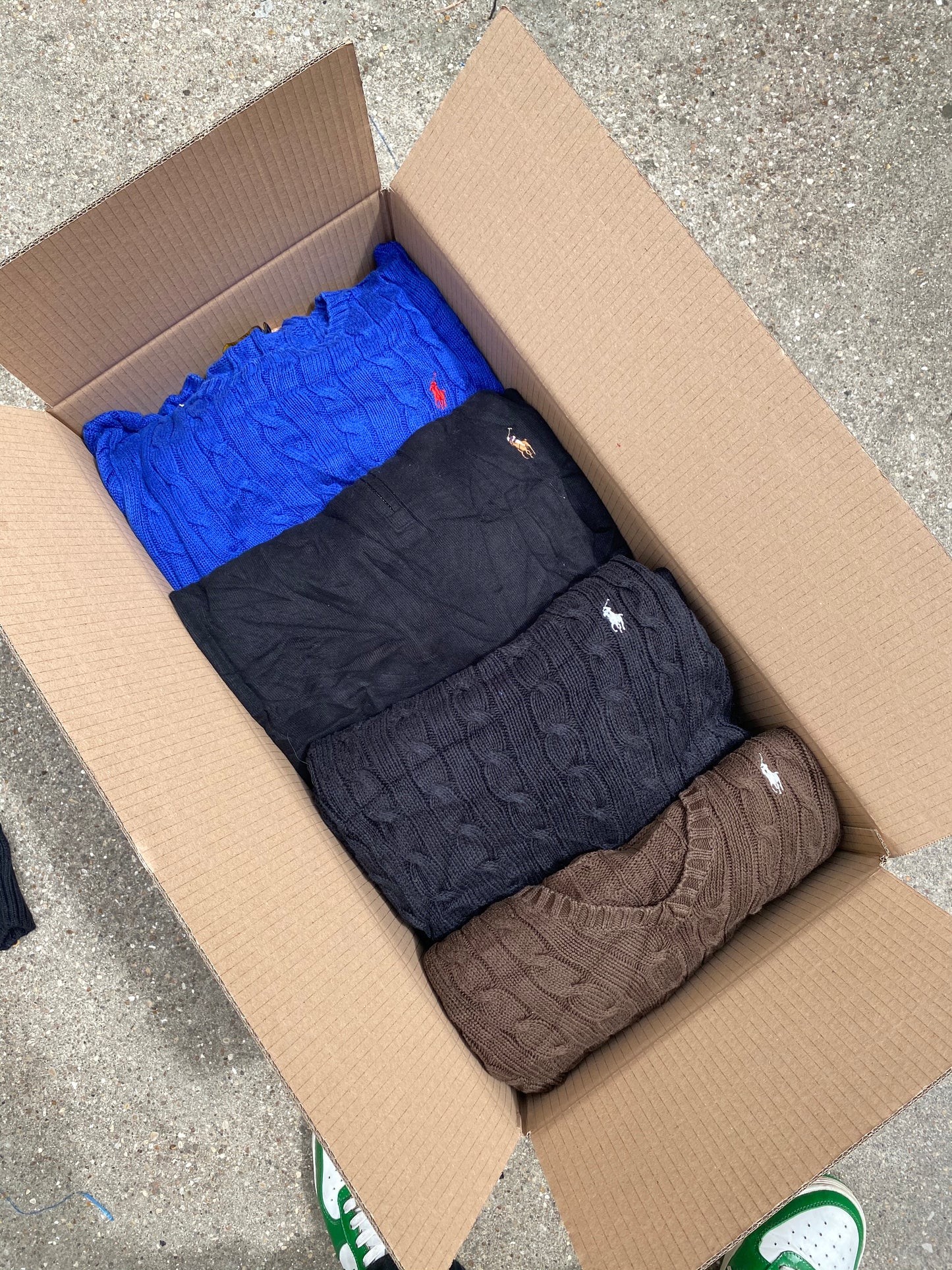 BOX - RALPH LAUREN SWEATERS MIX