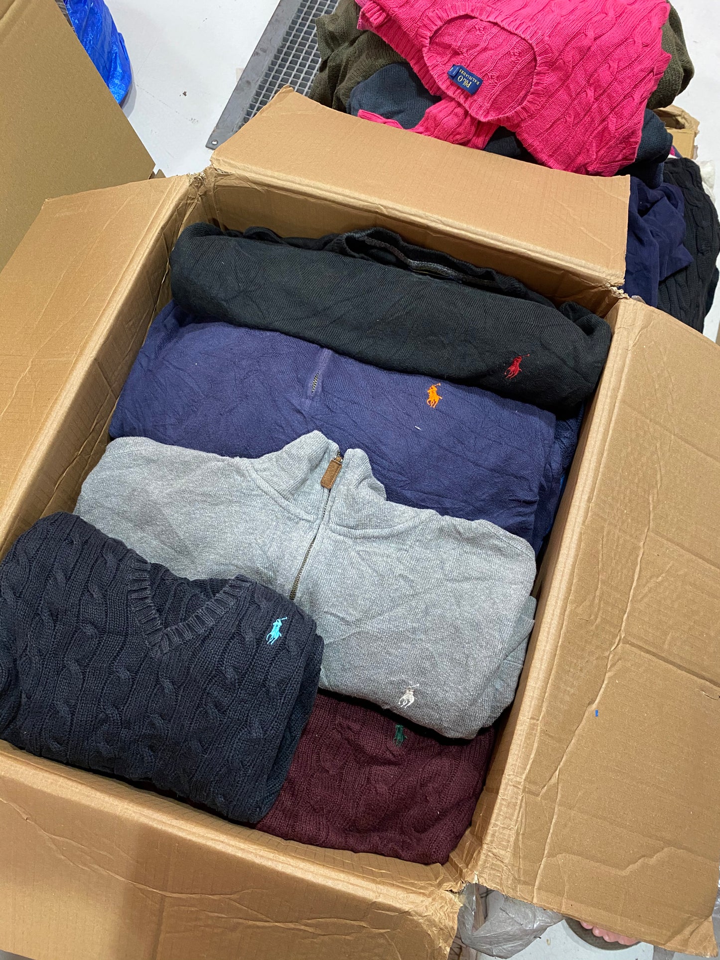 BOX - RALPH LAUREN SWEATERS MIX