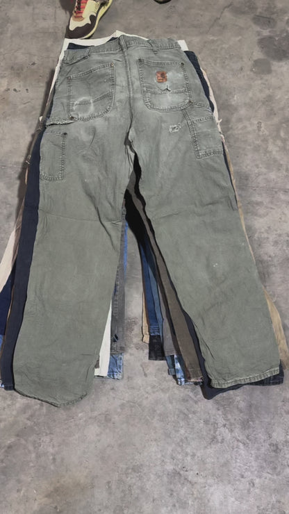 BULK 12 - 31 PANTS CARHARTT DICKIES