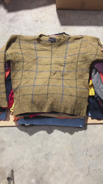 BOX VINTAGE - x25 PULLS TOMMY HILFIGER