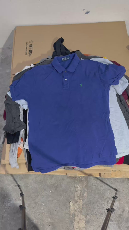 BULK 349 - 30 T-SHIRTS RALPH/TOMMY MIX